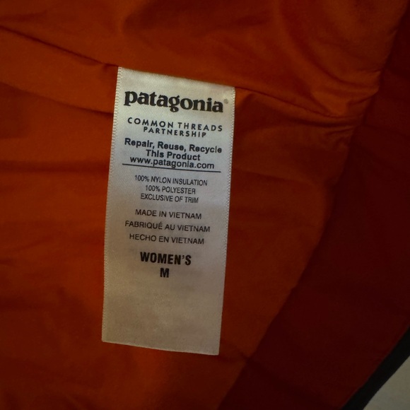 Patagonia Women's Orange Ski Jacket - 3 ways to wear size M - Picture 10 of 16